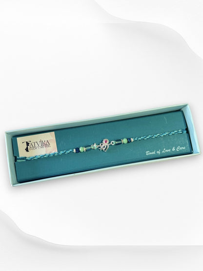 SHREE ADVIKA PURE SILVER RAKHI