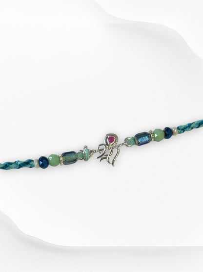 SHREE ADVIKA PURE SILVER RAKHI