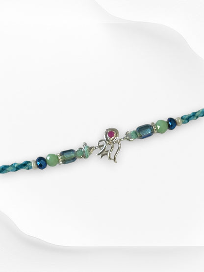 SHREE ADVIKA PURE SILVER RAKHI