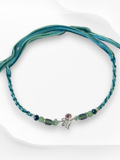 SHREE ADVIKA PURE SILVER RAKHI