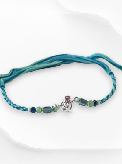 SHREE ADVIKA PURE SILVER RAKHI