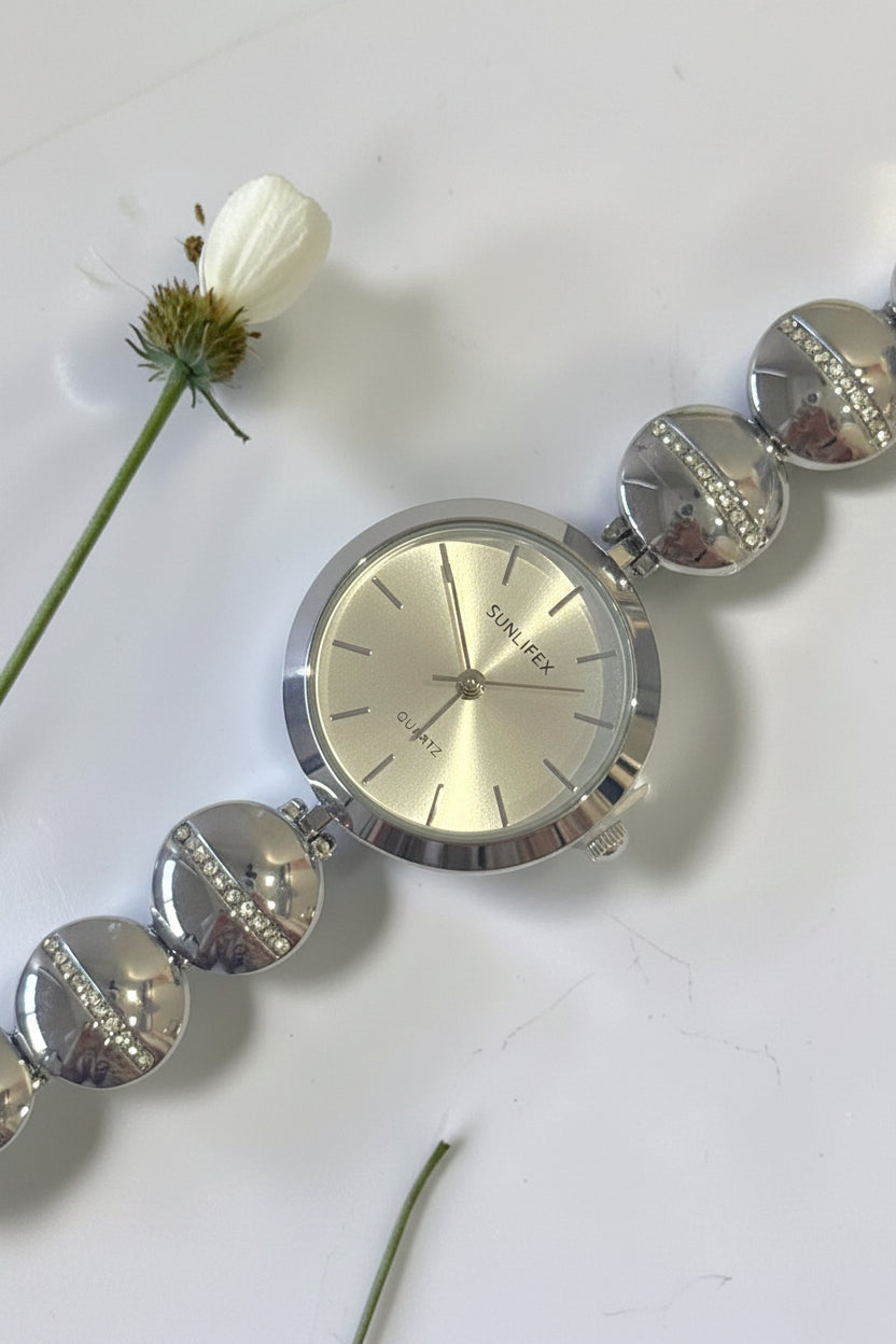 SILVER DIAMOND ARLO WATCH