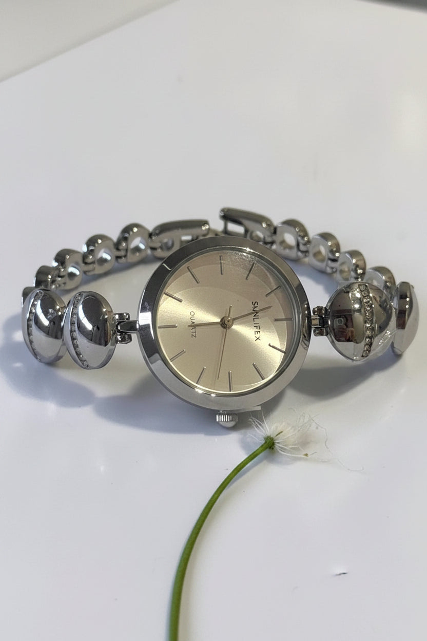 SILVER DIAMOND ARLO WATCH