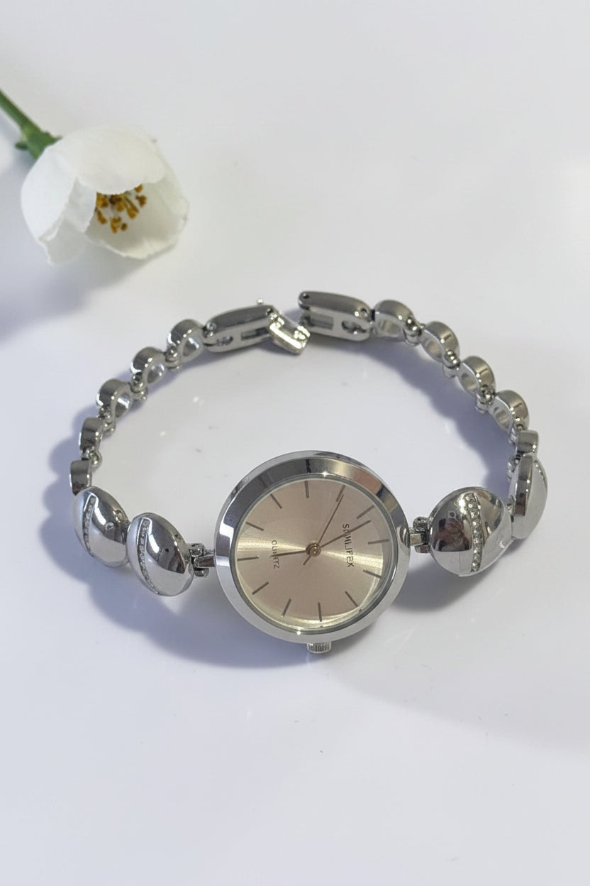 SILVER DIAMOND ARLO WATCH