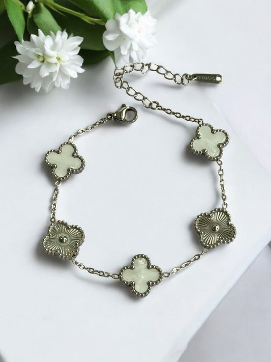 SILVER DIAMOND PAYTON BRACELET