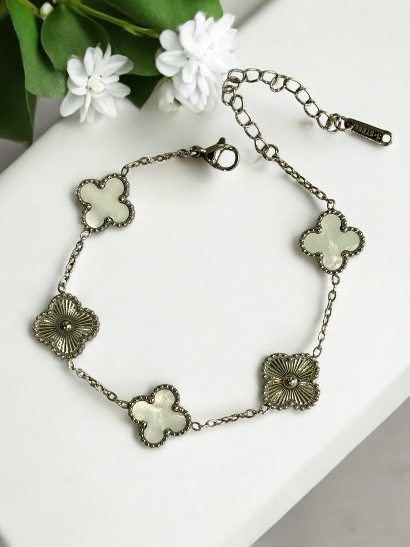 SILVER DIAMOND PAYTON BRACELET