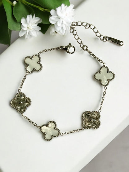 SILVER DIAMOND PAYTON BRACELET