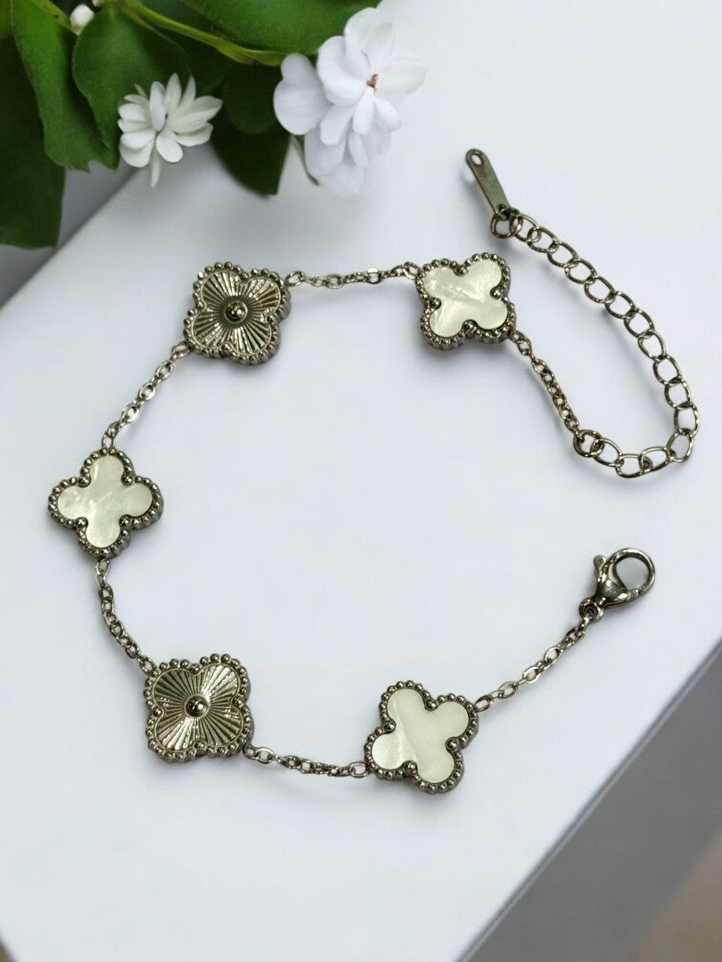 SILVER DIAMOND PAYTON BRACELET