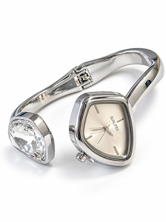 SILVER JAJIEL WATCH (CUFF)