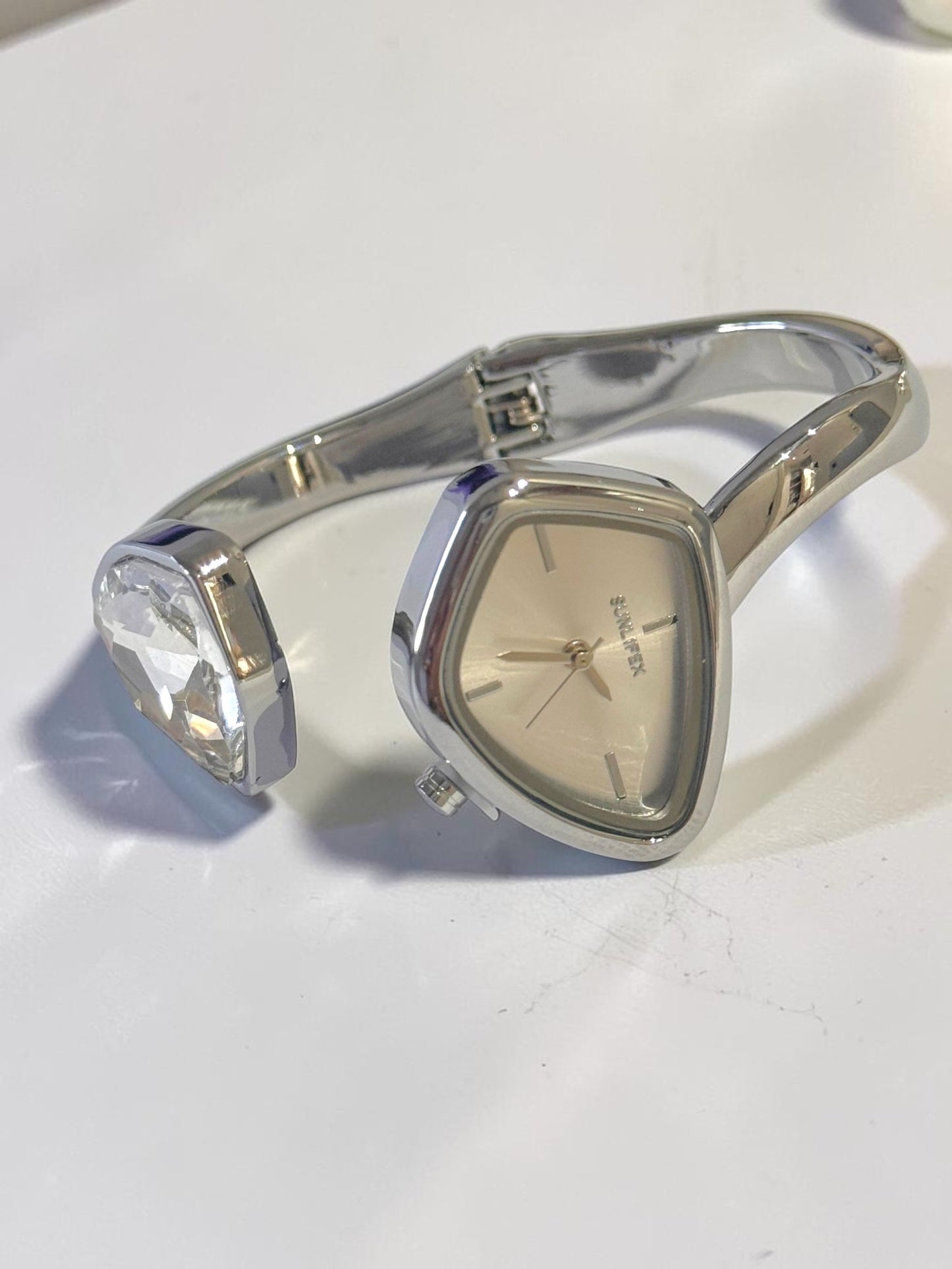 SILVER JAJIEL WATCH (CUFF)