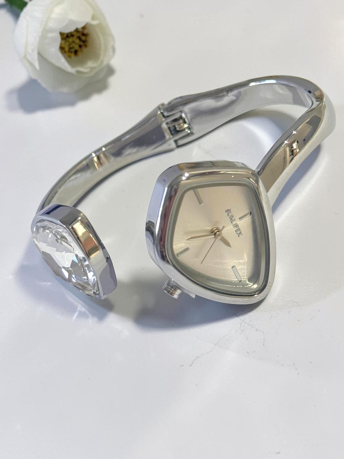 SILVER JAJIEL WATCH (CUFF)