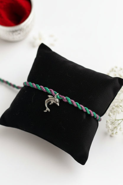 DOLPHIN AMELIA SILVER RAKHI