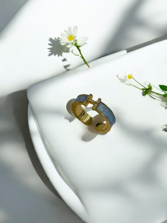 SKY BLUE MURPHY RING