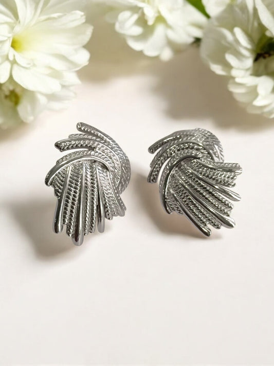 SILVER GARCIA EARRINGS