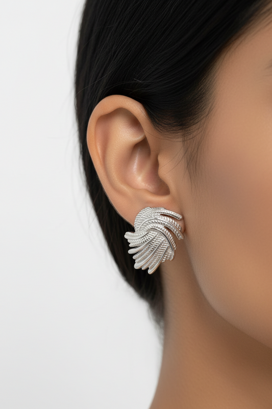 SILVER GARCIA EARRINGS