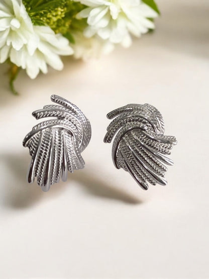 SILVER GARCIA EARRINGS