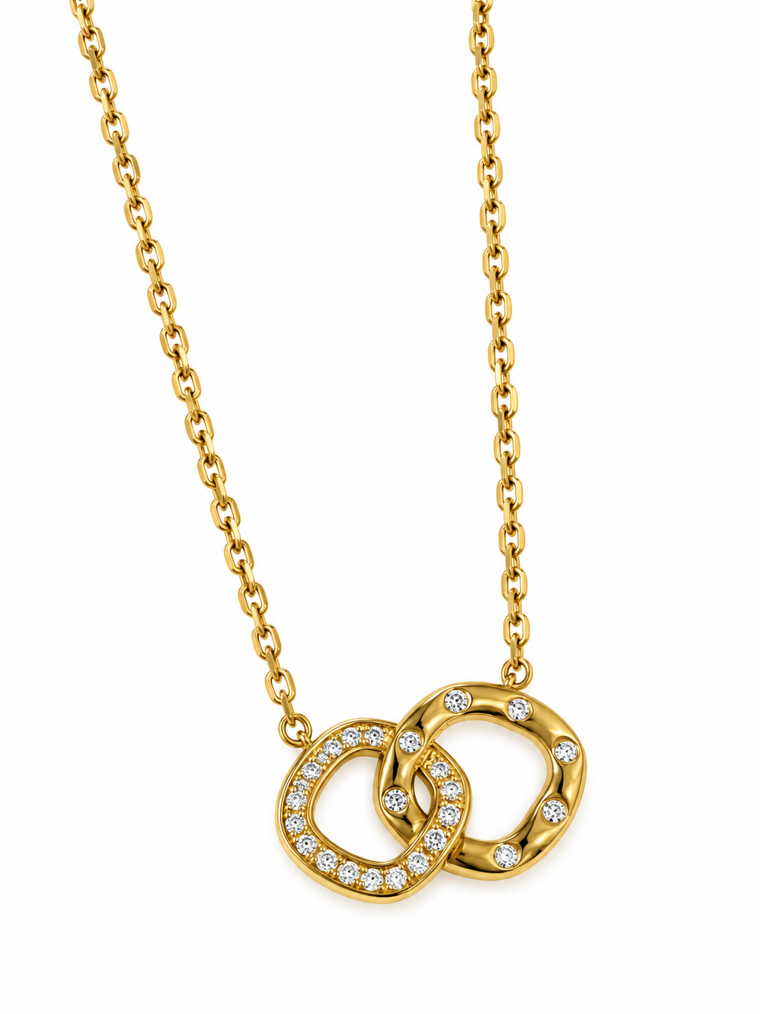 GOLDEN DIAMOND INARA NECKLACE