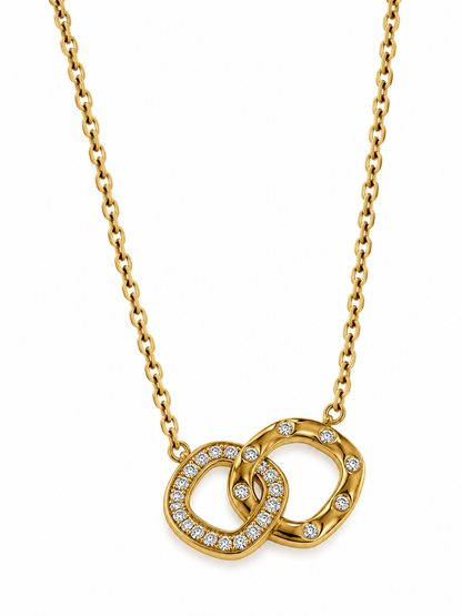 GOLDEN DIAMOND INARA NECKLACE