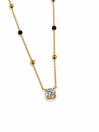 GOLDEN DIAMOND KAUSHIKI MANGALSUTRA
