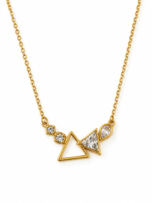 GOLDEN DIAMOND PADRAIG NECKLACE