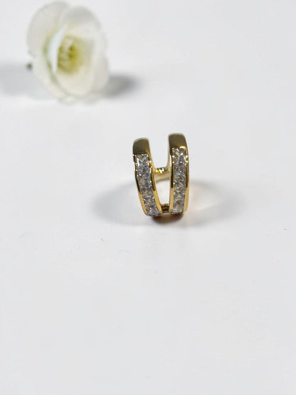 GOLDEN DIAMOND MERRITT EAR CUFF