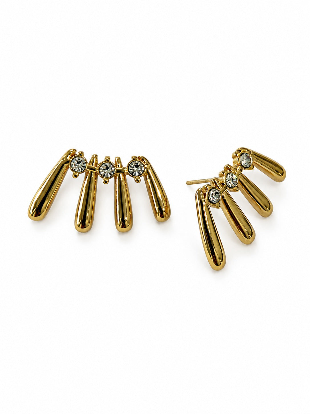 GOLDEN DIAMOND KATIE EARRINGS