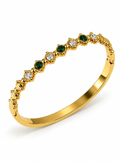 GREEN DIAMOND KYRA BRACELET