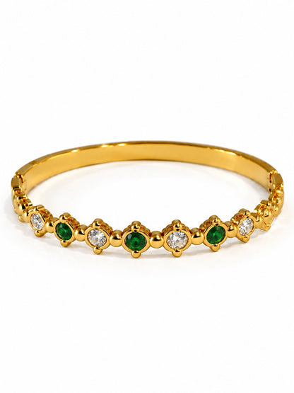 GREEN DIAMOND KYRA BRACELET