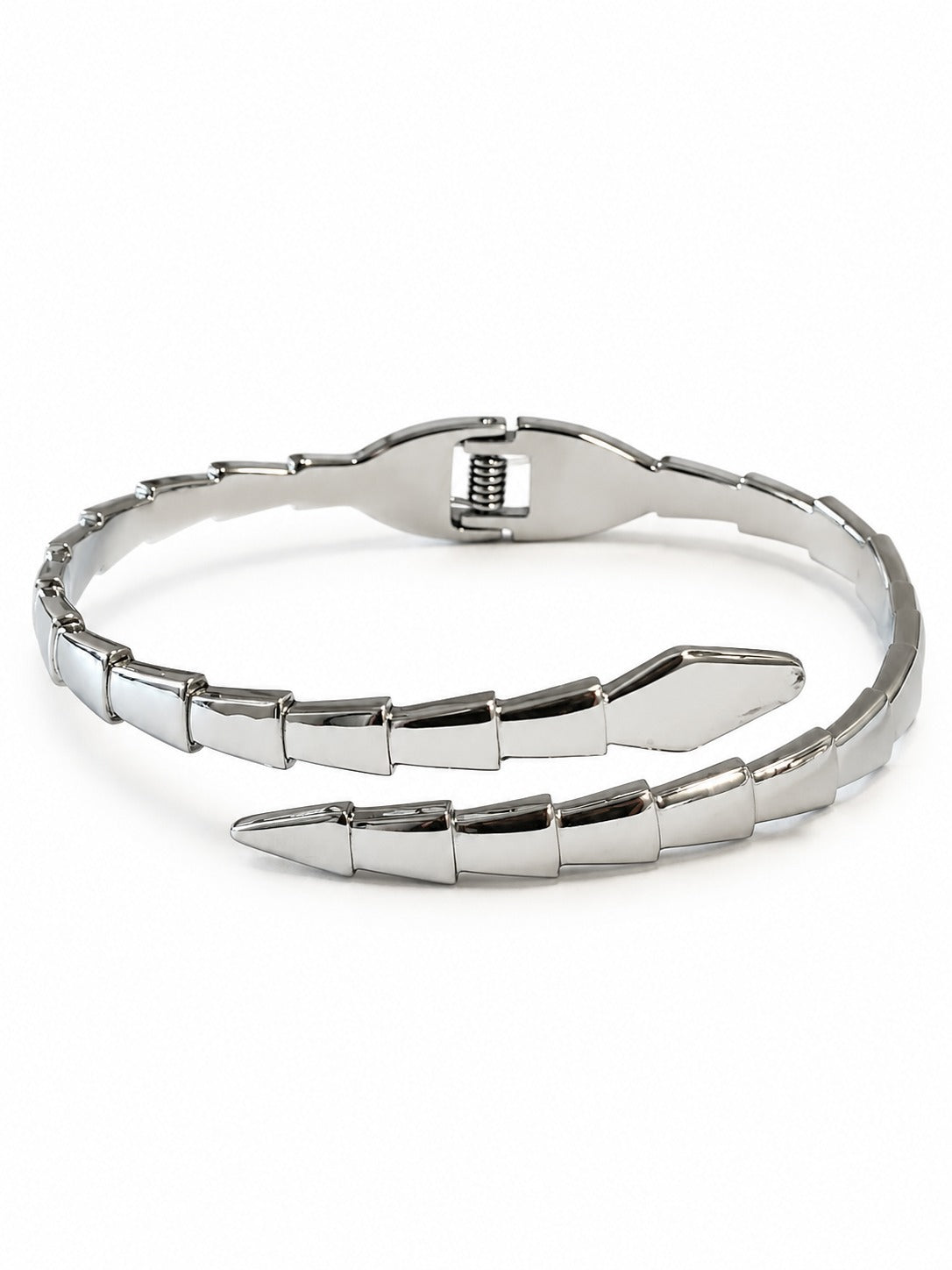 SILVER MELANY BRACELET (CUFF)