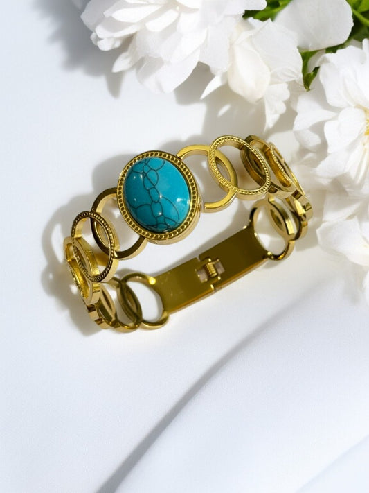 TURQUOIES BLUE ALVARO BRACELET