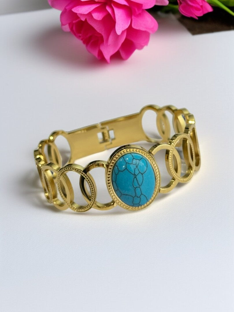 TURQUOIES BLUE ALVARO BRACELET