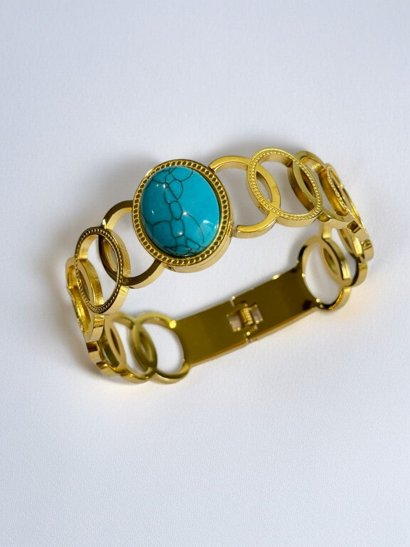TURQUOIES BLUE ALVARO BRACELET