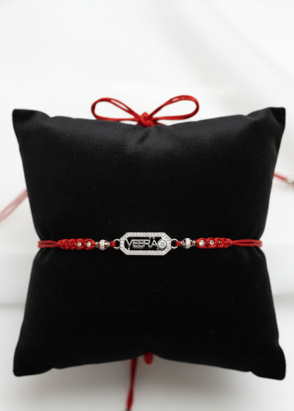 VEERA ANANYA SILVER RAKHI