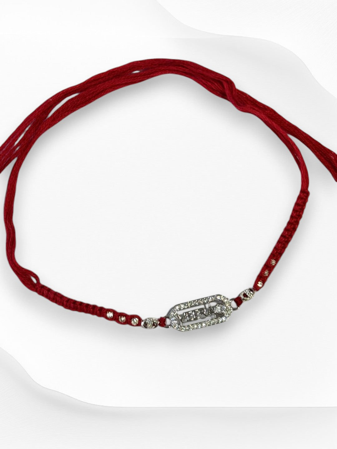 VEERA ANANYA PURE SILVER RAKHI