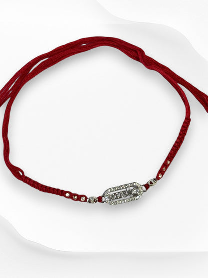 VEERA ANANYA PURE SILVER RAKHI