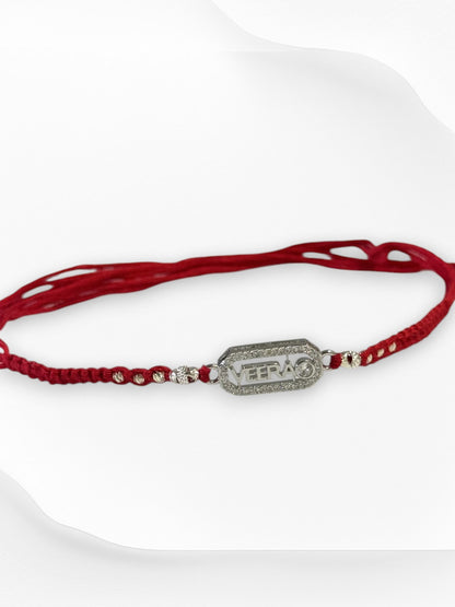 VEERA ANANYA PURE SILVER RAKHI
