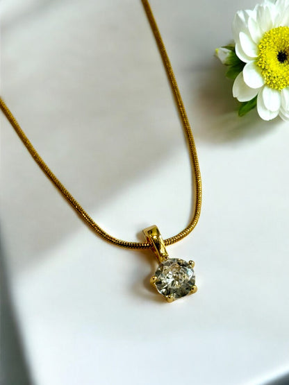 WHITE DIAMOND REUBEN NECKLACE