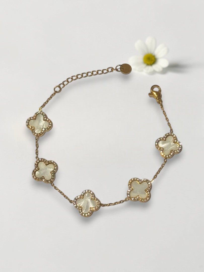 WHITE DIAMOND ROSALIE BRACELET