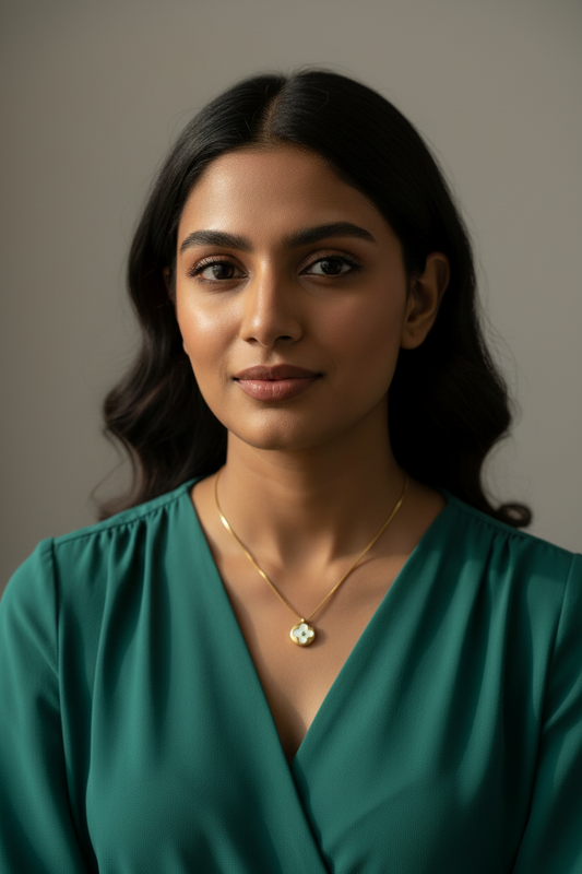 WHITE CLOVER SAMEY NECKLACE