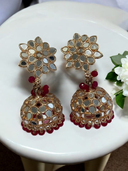 RUBY DITYASHI KUNDAN EARRINGS