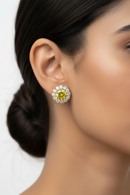 YELLOW DIAMOND JOCEPH EARRINGS