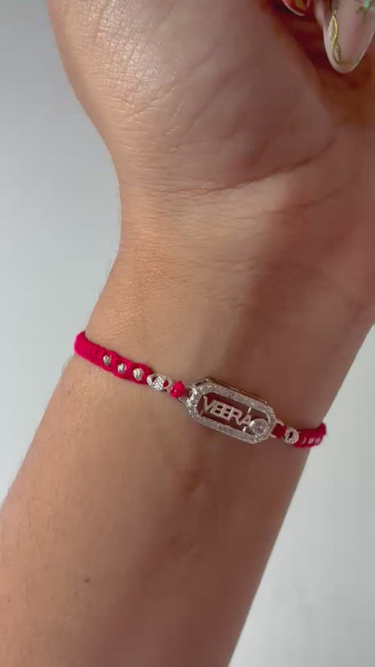 VEERA ANANYA SILVER RAKHI